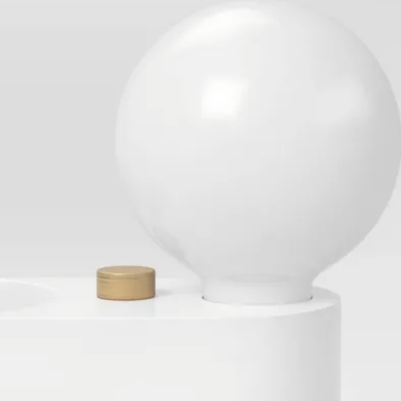 🆕️💡Orb Organizer Table Lamp from Room Essentials - White - Picture 2 of 8